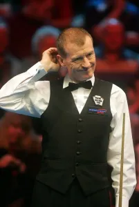 Steve Davis Print - The Barbican, York 2005 Snooker