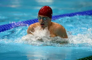 Prints of Craig Benson Great Britain London 2012 Olympic Games, Mens 100m Breaststroke Stratford, London, England 28 July 2012 Date: 28 July 2012 Sport Prints: London 2012 Olympic Games Print