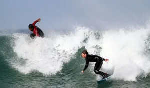 Sport Selection Prints: Rasool Hendricks Print, Jeffreys Bay Surfers