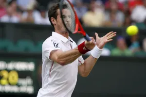 Framed Print : Andy Murray Print - Wimbledon 2010 Framed Print : Andy Murray Print - Wimbledon 2010