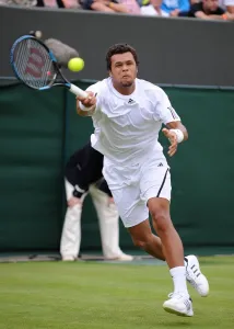 Jo Wilfried Tsonga Print, Wimbledon Championship 2009