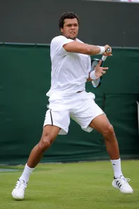 Jo-Wilfried Tsonga Print - France Wimbledon Championship 2009