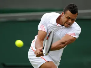 Jo-Wilfried Tsonga Print - Wimbledon 2012