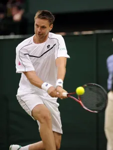 Robin Soderling Print - Wimbledon 2011