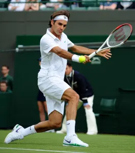 Roger Federer Print, Wimbledon 2012