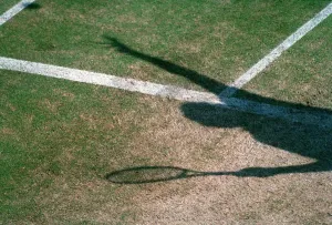Wimbledon Championship History Prints: Shadow Serving