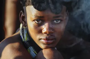 Namibia Himba Girl Print