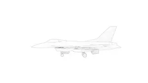 3D Fighter Jet Print