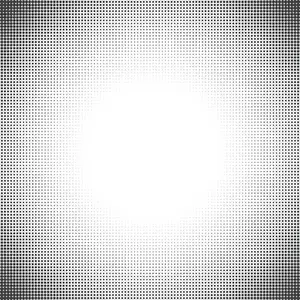 Beige and Brown Abstract Halftone Pattern Print