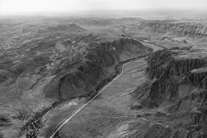 Aerial View of Namibia Print