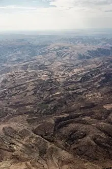 Aerial View of Namibia Print