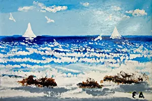 Esref Armagan Blind Painter Art Print