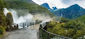 Briksdalsbreen Glacier Arm Print