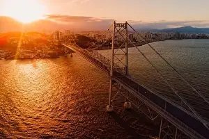 Florianopolis Cable Bridge Print