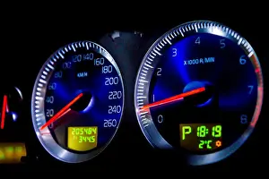 Car Dashboard Dials Print