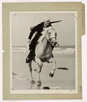 Coast Guard Cavalry Print: Tracking Enemy Spies