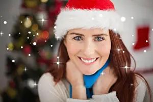 Festive Redhead Print