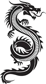 Dragon Vector Print