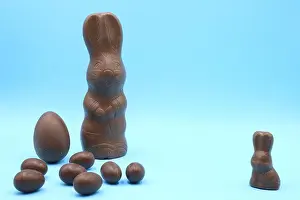 Easter Chocolate Composition Print