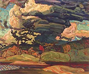 Framed Print : The Elements Print by J. E. H. MacDonald Framed Print : The Elements Print by J. E. H. MacDonald