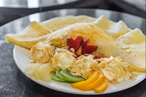 Exotic Fruit Crape Print