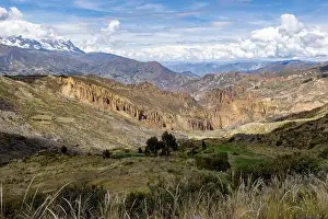 Palca Canyon Print - La Paz, Bolivia Landscape