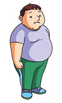 Fat Man Print