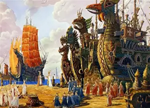 The Fleet of the Hyperboreans Print