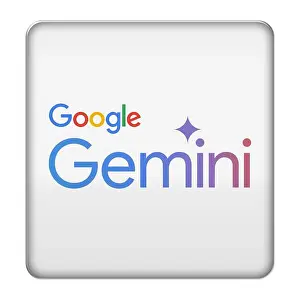 Google Gemini Logo Icon Print