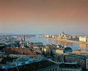 Hungary Budapest Panoramic Print