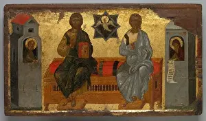 Icon of the New Testament Trinity Print