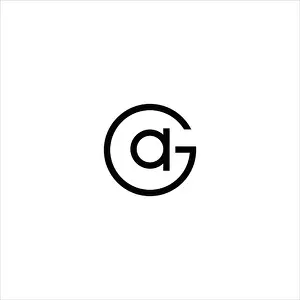 Street Art Prints: GAOR AG Logo Vector Design Print