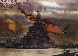 Images Dated 7th August 2024: Kamikaze Attack Print