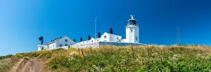 Lizard Lighthouse Print, Cornwall Coastline