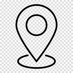 Location Pin Map Icon Print