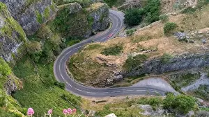 Cheddar Gorge Low Angle Print