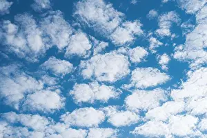 Blue Sky Clouds Print