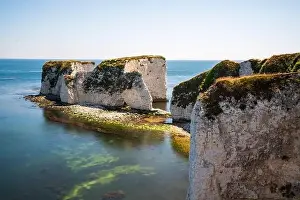 Old Harry Rocks Chalk Formation Print