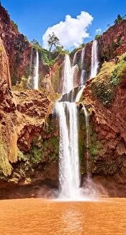 Beni Mellal Collection: Ouzoud Waterfalls, Beni Mellal, Morocco, Africa