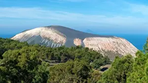 Framed Print : Vulcano Volcano Panoramic Print Framed Print : Vulcano Volcano Panoramic Print