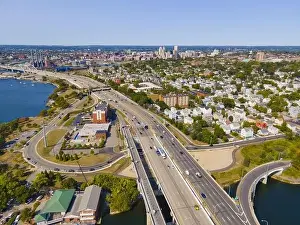 Providence Interstate Highway 195 and Fox Point Print