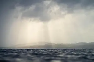 Clouds and Water Print