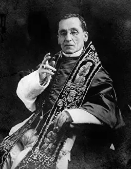 Pope Benedict XV Print - World War I Era