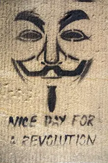 Anonymous Protest Movement Print