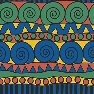 Tribal Textile Print