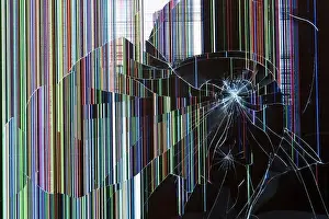Smashed Video Screen Print