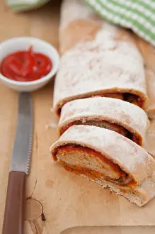 Stromboli Pizza Print