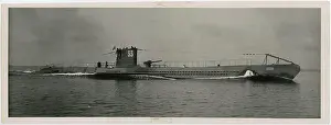 U-Boot U-33 German Submarine Print 1936