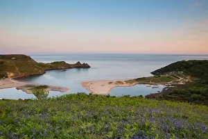 Three Cliffs Bay Landscape Print