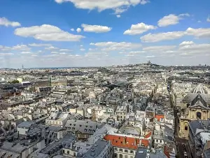 Paris Roofs Print - Cityscape View